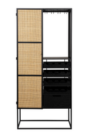 Rattan Webbing Wine Cabinet | DF Guuji | Dutchfurniture.com