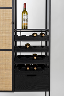 Rattan Webbing Wine Cabinet | DF Guuji | Dutchfurniture.com