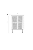 Beige Wooden Cabinet | DF Amaya | Dutchfurniture.com