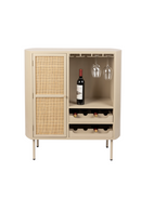 Beige Wooden Wine Cabinet | DF Amaya | Dutchfurniture.com