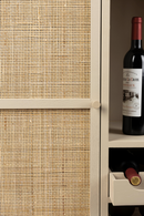 Beige Wooden Wine Cabinet | DF Amaya | Dutchfurniture.com