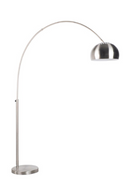 Brushed Metal Arched Floor Lamp | DF Bow | Dutchfurniture.com