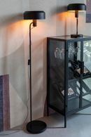 Black Industrial Floor Lamp | DF Landon | Dutchfurniture.com
