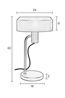 Black Industrial Table Lamp | DF Landon | Dutchfurniture.com