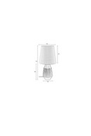 Classic Minimalist Table Lamp | DF Aysa | Dutchfurniture.com