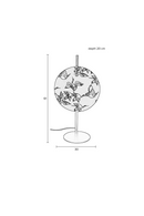Printed Shade Table Lamp | DF Jaylee | Dutchfurniture.com