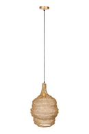 Brass Iron Mesh Pendant Lamp M | DF Lena | Dutchfurniture.com