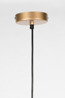 Brass Iron Mesh Pendant Lamp M | DF Lena | Dutchfurniture.com