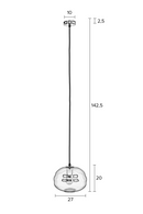 Sculptural Pendant Lamp | DF Lauren | Dutchfurniture.com