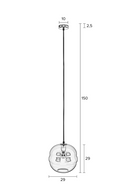 Sculptural Pendant Lamp | DF Lauren | Dutchfurniture.com