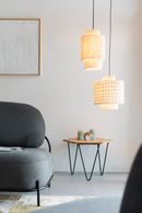 White Cotton Pendant Lamp | DF Arjun | Dutchfurniture.com