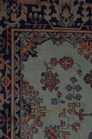 Green Fringe Area Rug 5' x 7'5" | DF Raz | DutchFurniture.com