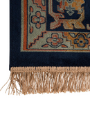 Green Fringe Area Rug 5' x 7'5" | DF Raz | DutchFurniture.com
