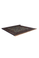 Green Fringe Area Rug 5' x 7'5" | DF Raz | DutchFurniture.com