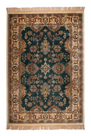 Camel Fringe Area Rug 5' x 7'5" | DF Raz | DutchFurniture.com