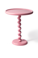 Modern Pedestal Side Table (2) | Pols Potten Twister | Dutchfurniture.com