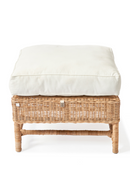 Cushioned Rattan Ottoman | Rivièra Maison Nicolas | Dutchfurniture.com