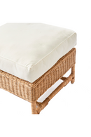 Cushioned Rattan Ottoman | Rivièra Maison Nicolas | Dutchfurniture.com
