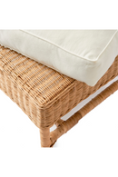 Cushioned Rattan Ottoman | Rivièra Maison Nicolas | Dutchfurniture.com