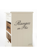 White Wooden Bed Cabinet | Rivièra Maison Rangez and Plus | DutchFurniture.com