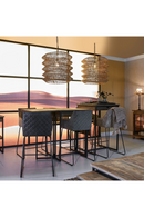 Quilted Leather Counter Stool | Rivièra Maison Frisco Drive | Dutchfurniture.com