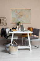 Metal Rib Dining Chairs (2) | Zuiver Ridge | Dutchfurniture.com