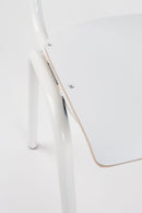 White Dining Chairs (4) | Zuiver Back To School | DutchFurniture.com