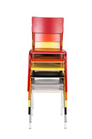 White Dining Chairs (4) | Zuiver Back To School | DutchFurniture.com