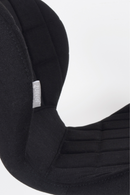 Black Upholstered Dining Chairs (2) | Zuiver OMG | OROA TRADE