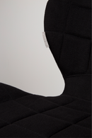 Black Upholstered Dining Chairs (2) | Zuiver OMG | OROA TRADE