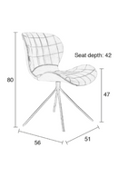 Amber Upholstered Dining Chairs (2) | Zuiver OMG | DutchFurniture.com