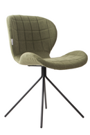 Green Upholstered Dining Chairs (2) | Zuiver OMG | Dutchfurniture.com