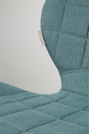 Teal Upholstered Dining Chairs (2) | Zuiver OMG | OROA TRADE