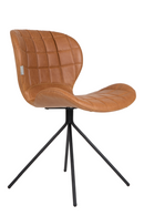 Brown Leather Dining Chairs (2) | Zuiver OMG LL | Dutchfurniture.com