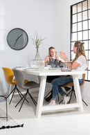 Black Leather Dining Chairs (2) | Zuiver OMG LL | OROA TRADE