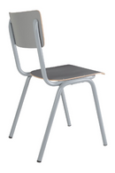 Gray Dining Chairs (4) | Zuiver Back To School | DutchFurniture.com
