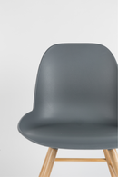 Dark Molded Gray Dining Chairs (2) | Zuiver Albert Kuip | OROA TRADE