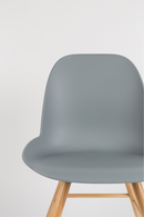 Gray Molded Dining Chairs (2) | Zuiver Albert Kuip | Dutchfurniture.com