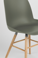 Green Molded Dining Chairs (2) | Zuiver Albert Kuip | Dutchfurniture.com