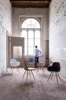 Green Molded Dining Chairs (2) | Zuiver Albert Kuip | Dutchfurniture.com
