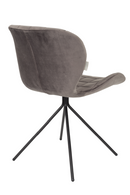 Gray Velvet Dining Chairs (2) | Zuiver OMG | DutchFurniture.com