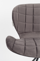 Gray Velvet Dining Chairs (2) | Zuiver OMG | DutchFurniture.com