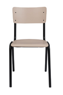 Matte Beige Dining Chairs (4) | Zuiver Back To School | DutchFurniture.com