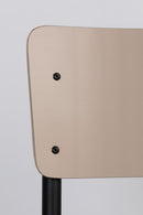 Matte Beige Dining Chairs (4) | Zuiver Back To School | DutchFurniture.com