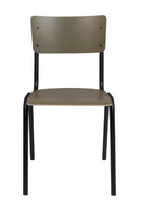 Matte Olive Dining Chairs (4) | Zuiver Back To School | DutchFurniture.com