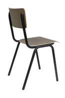 Matte Olive Dining Chairs (4) | Zuiver Back To School | DutchFurniture.com