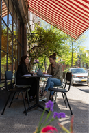 Black Outdoor Dining Chairs (2) | Zuiver Back To School | DutchFurniture.com
