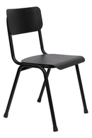 Black Outdoor Dining Chairs (2) | Zuiver Back To School | DutchFurniture.com