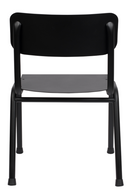 Black Outdoor Dining Chairs (2) | Zuiver Back To School | DutchFurniture.com