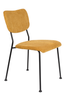 Yellow Upholstered Dining Chairs (2) | Zuiver Benson | DutchFurniture.com